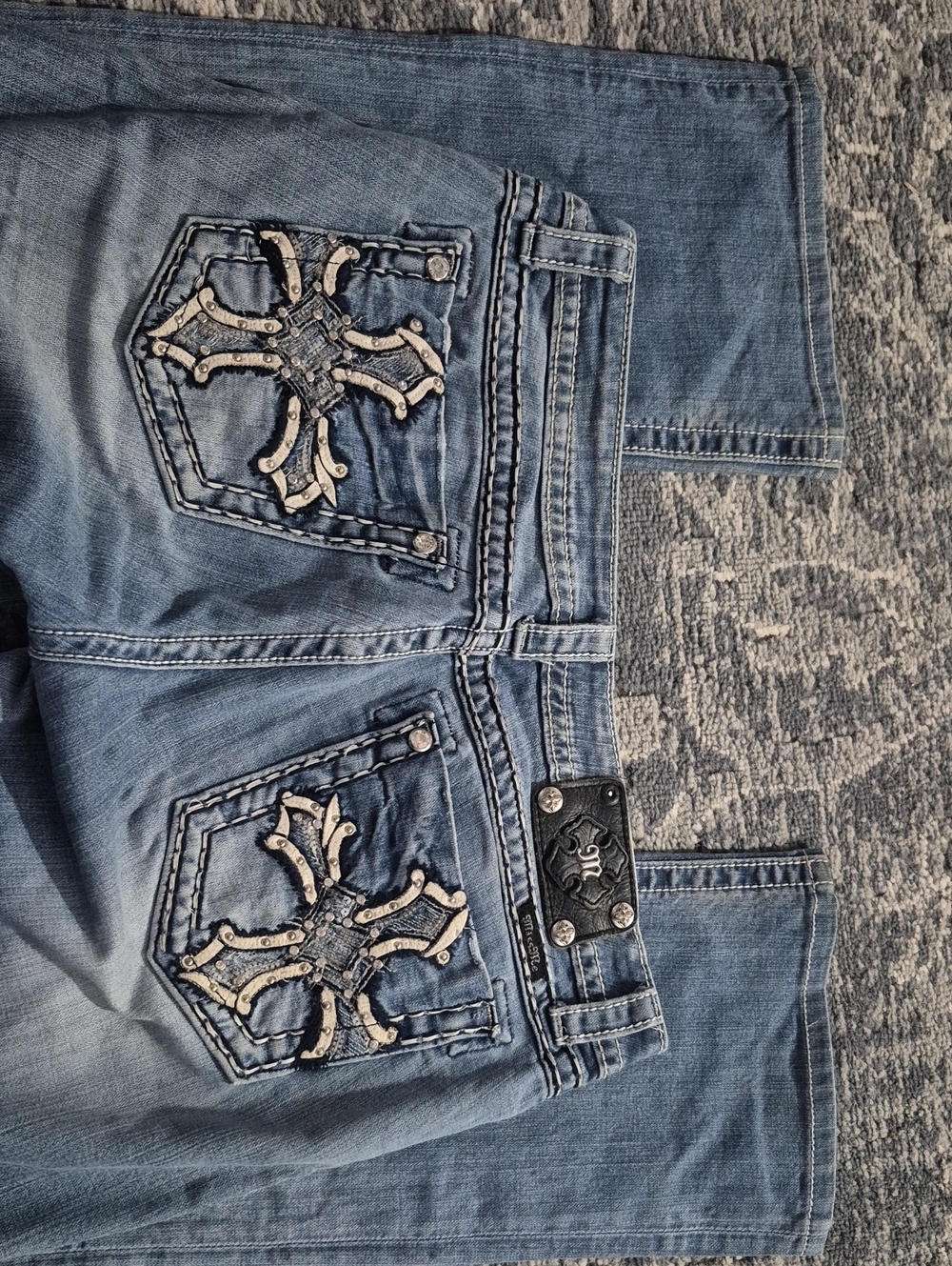 Miss Me Bootcut 31 Cross Pocket